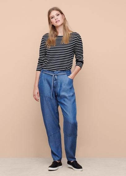 Violeta By Mango Violeta By Mango Soft Fabric Baggy Jeans