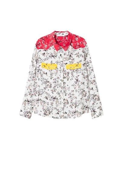 Violeta By Mango Violeta By Mango Floral Flowy Shirt