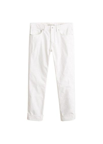 Mango Man Mango Man Regular-fit White Steve Jeans