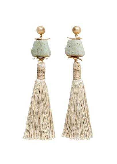 Violeta By Mango Violeta By Mango Fringe Earrings