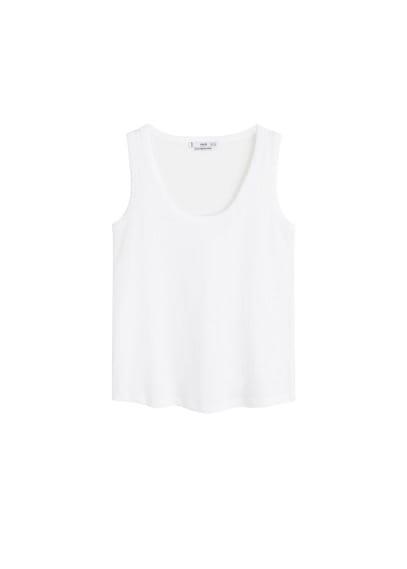Mango Mango Organic Cotton Basic Top