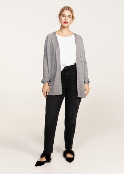 Violeta By Mango Violeta By Mango Frill Cuff Cardigan