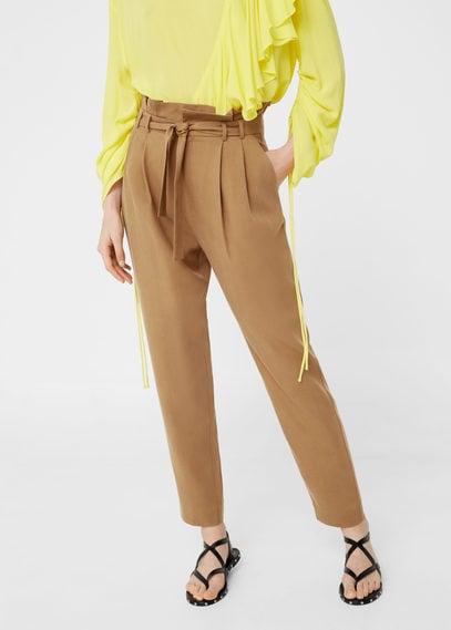 Mango Mango Soft Cord Trousers