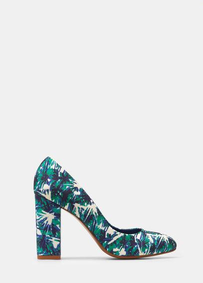 Mango Printed Pumps