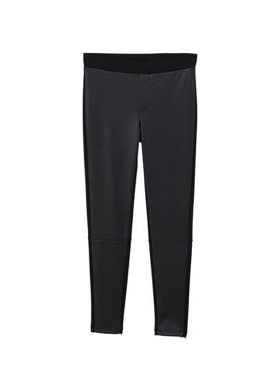 Mango Mango Contrasting Design Leggings