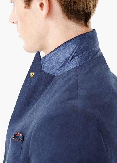 Mango Man Mango Man Slim-fit Cotton Suit Blazer