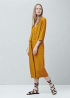 Mango Mango Pocket Flowy Jumpsuit