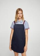 Mango Mango Two-tone Cotton Dress