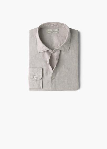 Mango Man Mango Man Regular-fit Linen Shirt