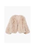 Mango Mango Pockets Feather Coat