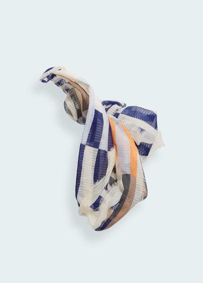 Mango Mango Mixed Print Scarf