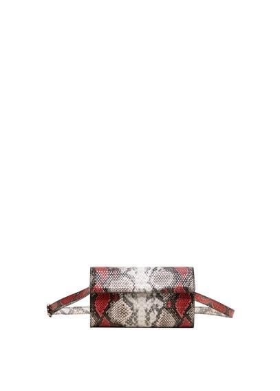 Mango Mango Anim Print Crossbody Belt Bag