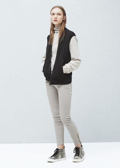 Mango Crop Skinny Trousers