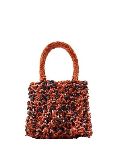 Violeta By Mango Violeta By Mango Braided Net Bag