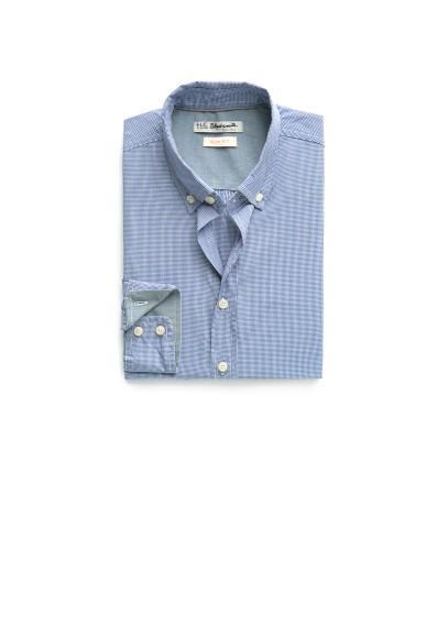 H.e. By Mango Slim-fit Gingham Check