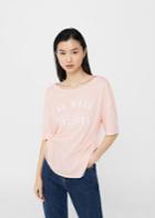 Mango Mango Double-layered T-shirt