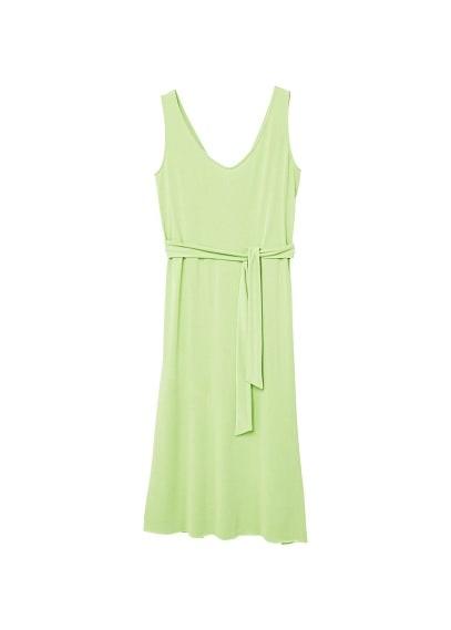 Mango Mango Bow Modal Dress