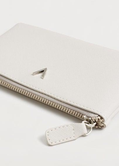 Violeta By Mango Violeta By Mango Saffiano-effect Purse