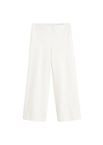 Mango Mango Crop Knit Trousers