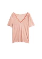 Mango Mango Lace Detail T-shirt