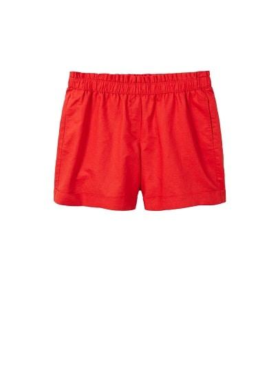 Violeta By Mango Violeta By Mango Cotton Linen-blend Shorts