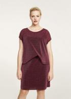 Violeta By Mango Violeta By Mango Crystals Lurex Dress