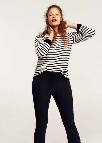 Violeta By Mango Violeta By Mango Stripe Pattern Sweater