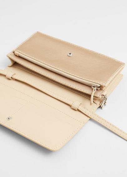Mango Mango Contrast Flap Wallet
