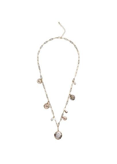 Violeta By Mango Violeta By Mango Coin Pendant Necklace