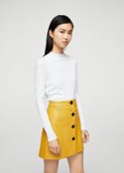 Mango Mango Scalloped Edges T-shirt