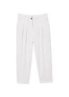 Mango Mango Texture Striped Trousers