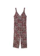 Mango Mango Textured Knit Jumpsuit