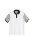 Mango Man Mango Man Tricolor Cotton Polo Shirt