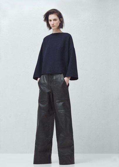 Mango Mango Premium - Wool-blend Top