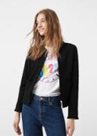 Mango Mango Frayed Edges Jacket