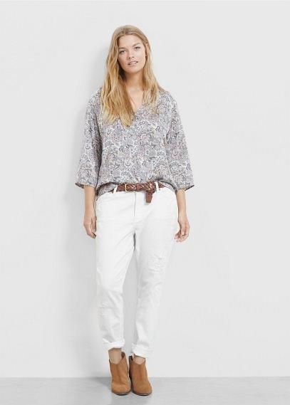 Violeta By Mango Violeta By Mango Floral Print Blouse