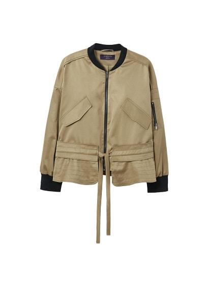 Violeta By Mango Violeta By Mango Cargo Bomber Jacket