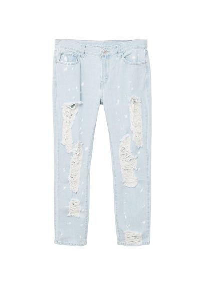 Mango Mango Faded Relaxed Jeans