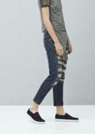 Mango Relaxed Crop Nancy Jeans