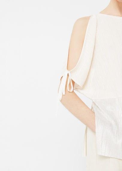 Mango Mango Side Slit T-shirt