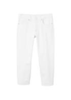Mango Man Mango Man Straight Fit White Jeans