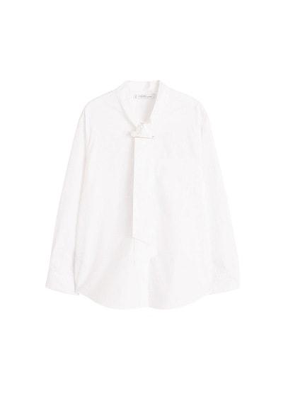 Violeta By Mango Violeta By Mango Bow Neck Shirt