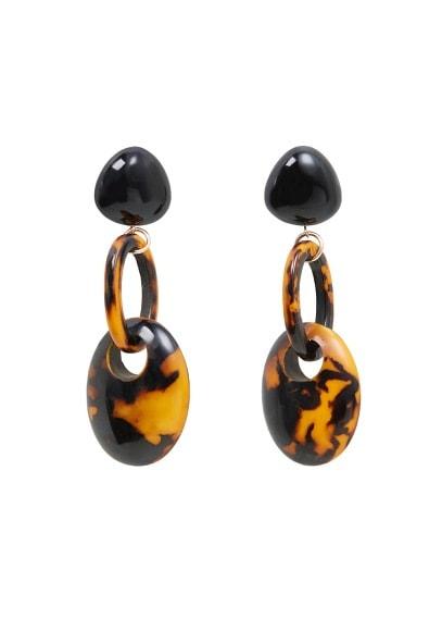 Violeta By Mango Violeta By Mango Mixed Resin Earrings