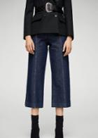 Mango Mango Culotte Relaxed Jeans