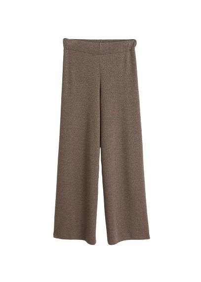 Mango Mango Ribbed Soft Trousers