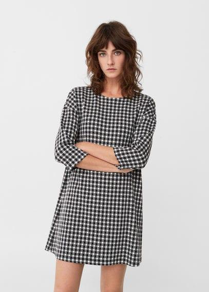 Mango Mango Striped Shift Dress