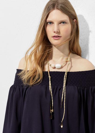 Violeta By Mango Violeta By Mango Off Shoulder Blouse