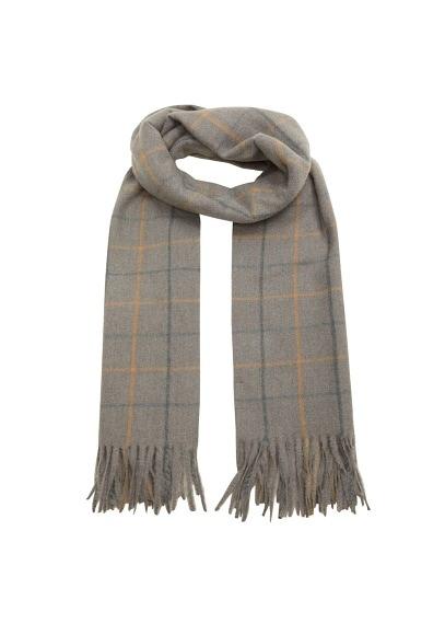 Mango Mango Striped Knit Scarf