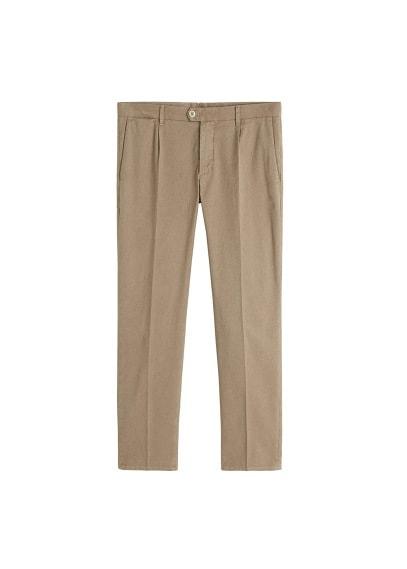 Mango Man Mango Man Regular-fit Structured Trousers