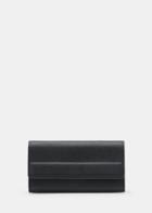 Mango Mango Flap Saffiano-effect Wallet